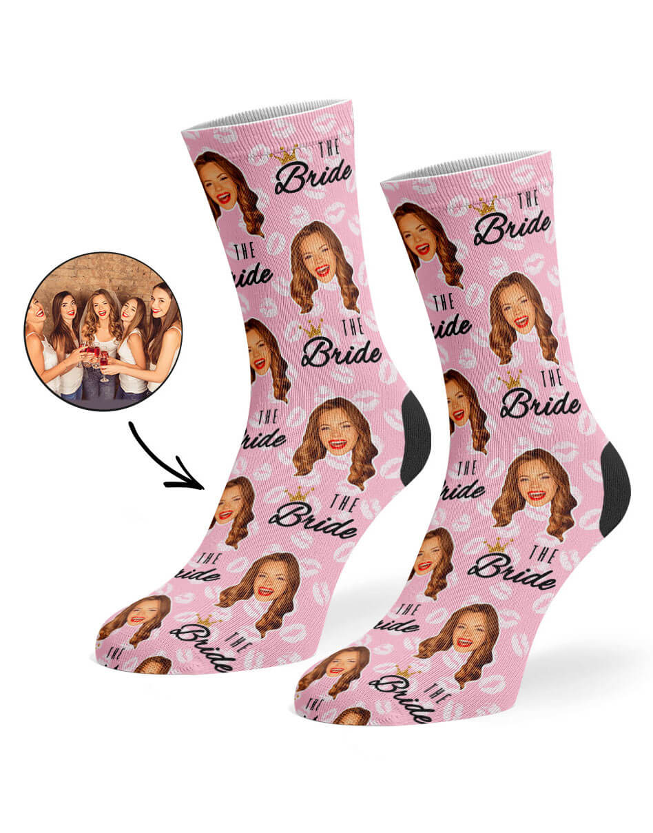 Team Bride Custom Socks