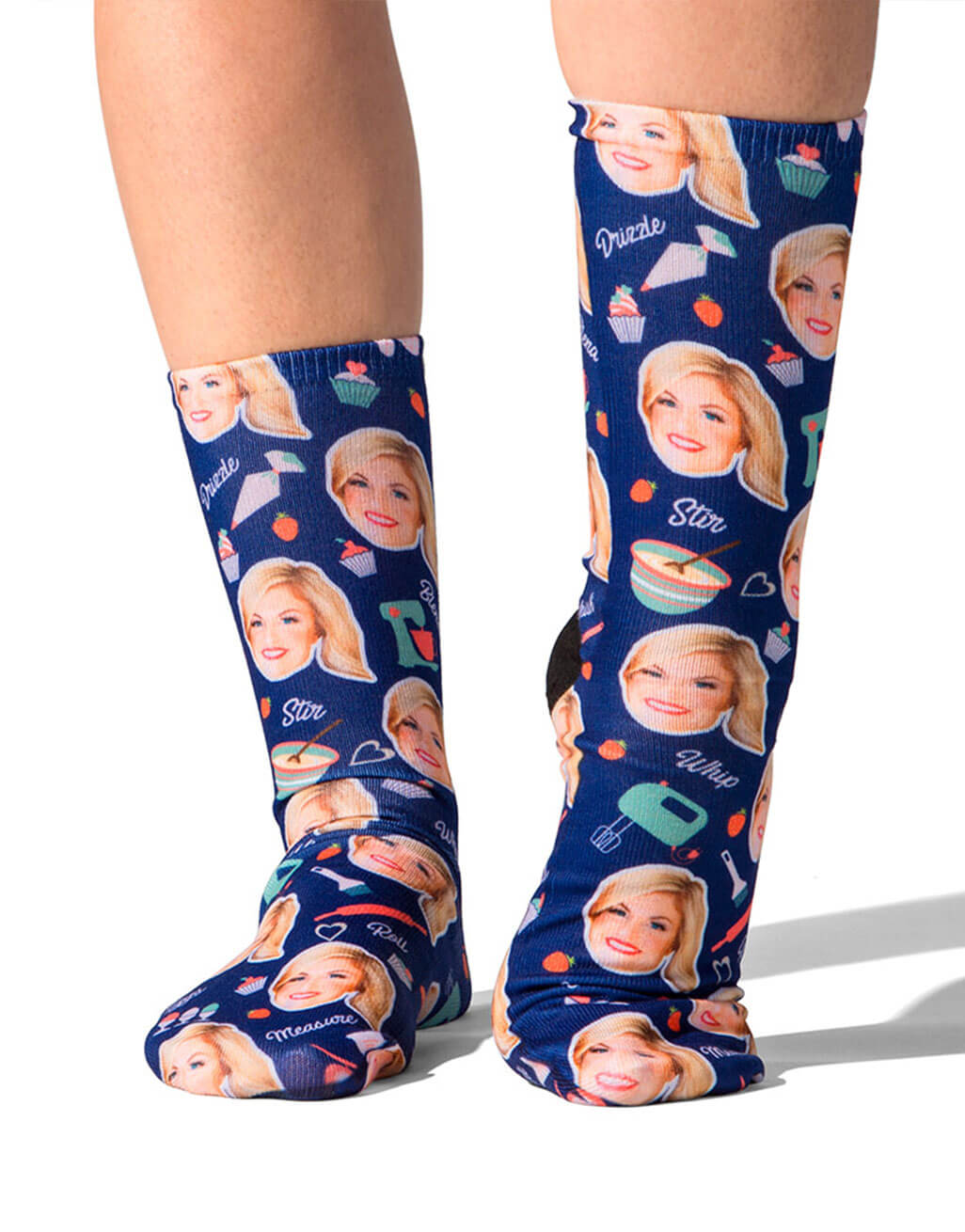 Baker Face Custom Socks