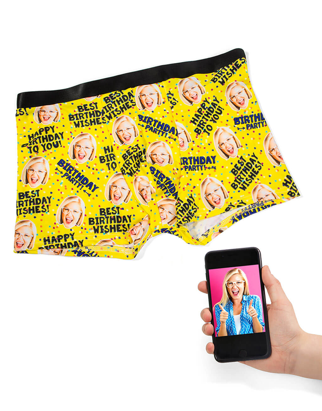 Best Birthday Wishes Custom Boxers
