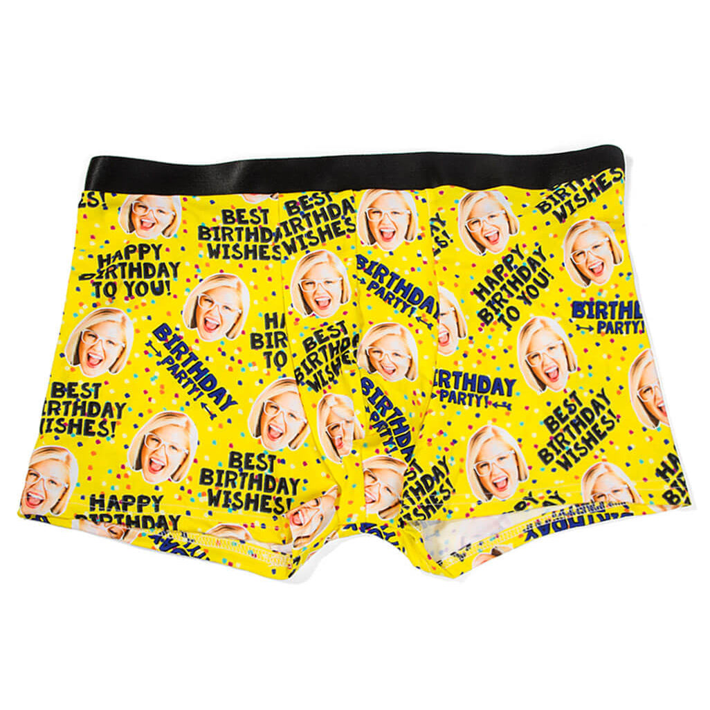 Best Birthday Wishes Custom Boxers