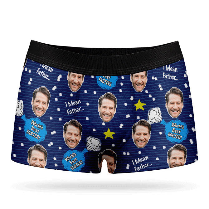World's Best Farter Custom Boxers