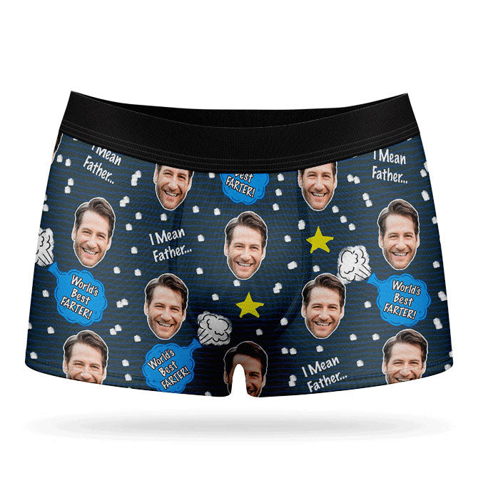 World's Best Farter Custom Boxers