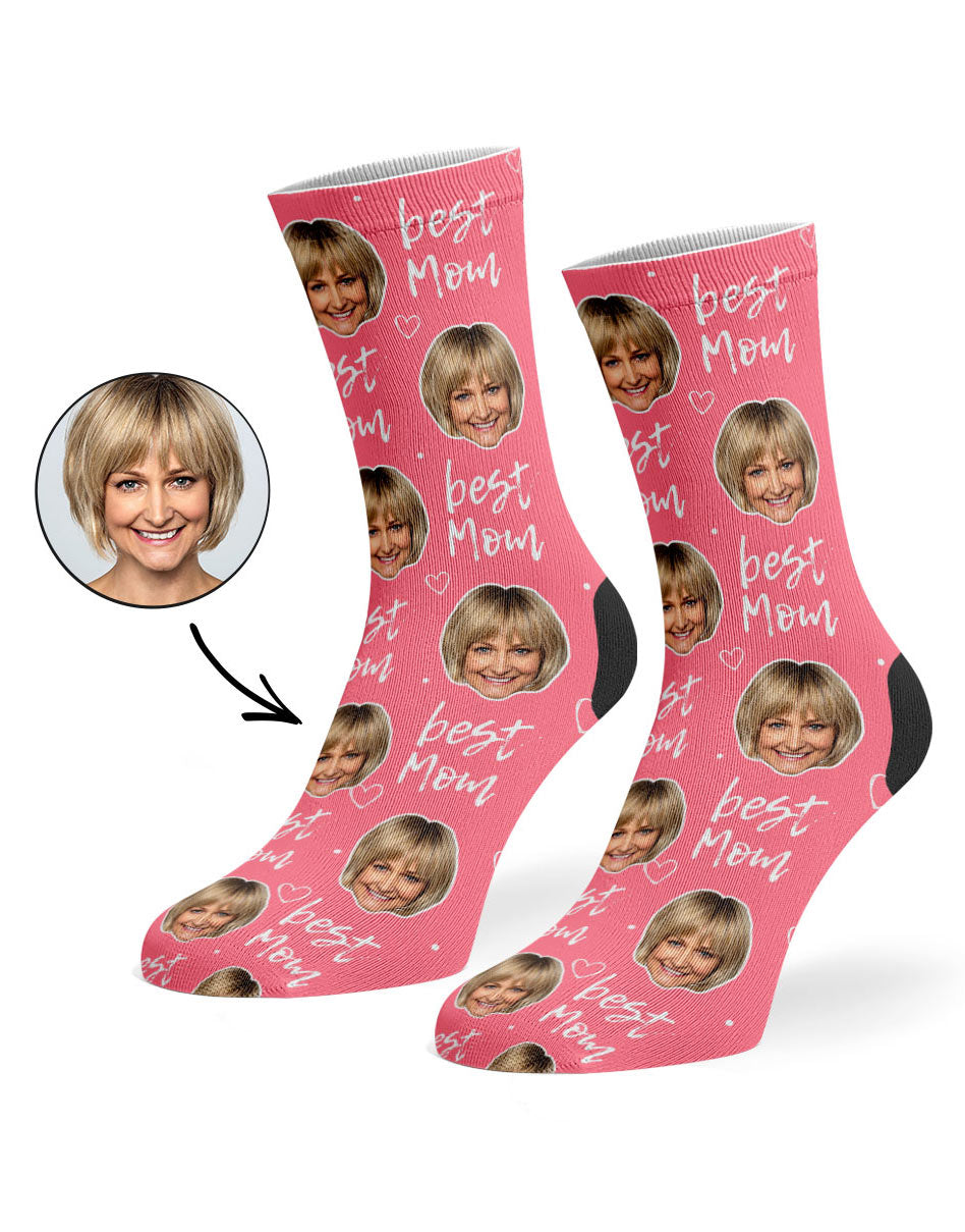 Best Mom Mothers Day Custom Socks
