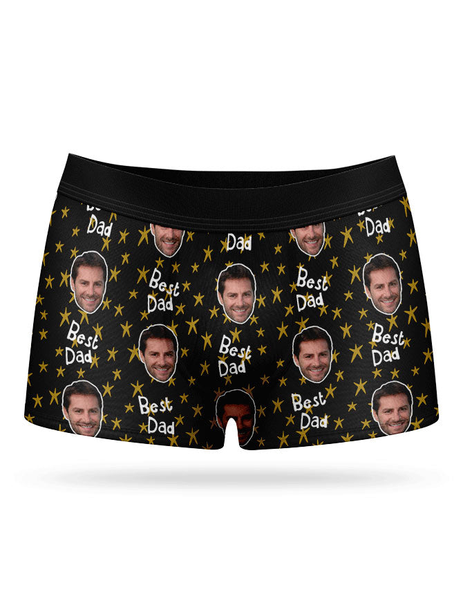 Best Star Dad Custom Boxers