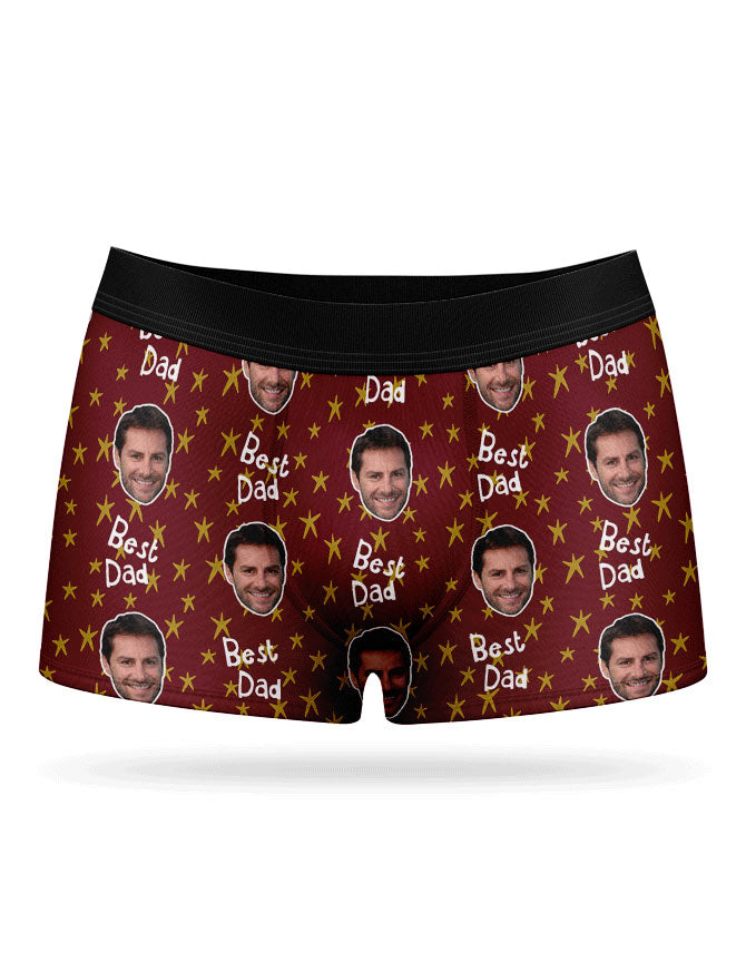 Best Star Dad Custom Boxers