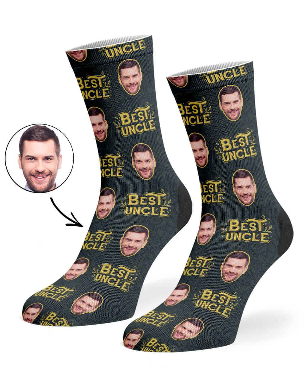 Best Uncle Golden Custom Socks