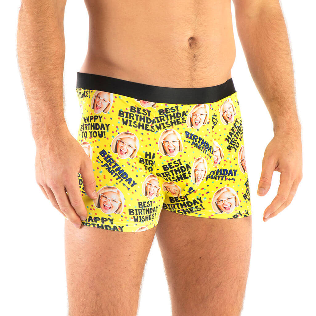 Best Birthday Wishes Custom Boxers