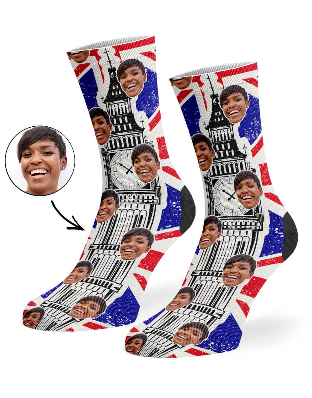 Big Ben Custom Socks