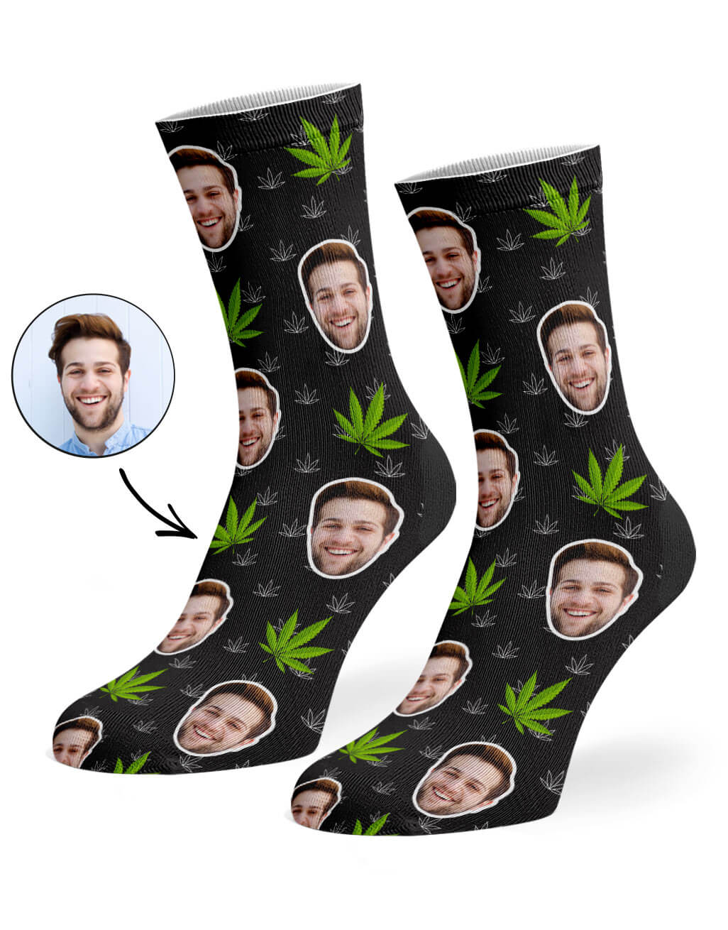 Marijuana Custom Socks