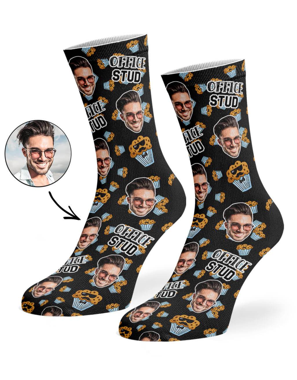 Office Stud Custom Socks