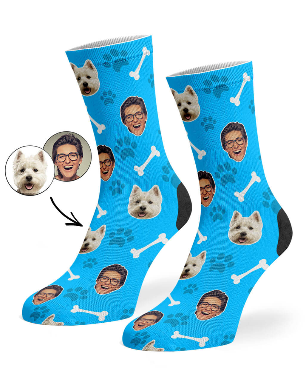 Dog & Owner Custom Socks