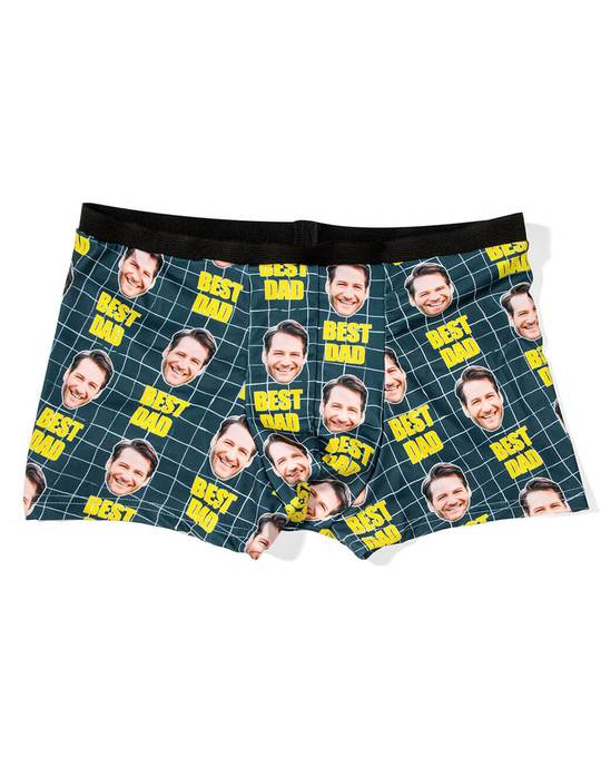 Bold Best Dad Custom Boxers