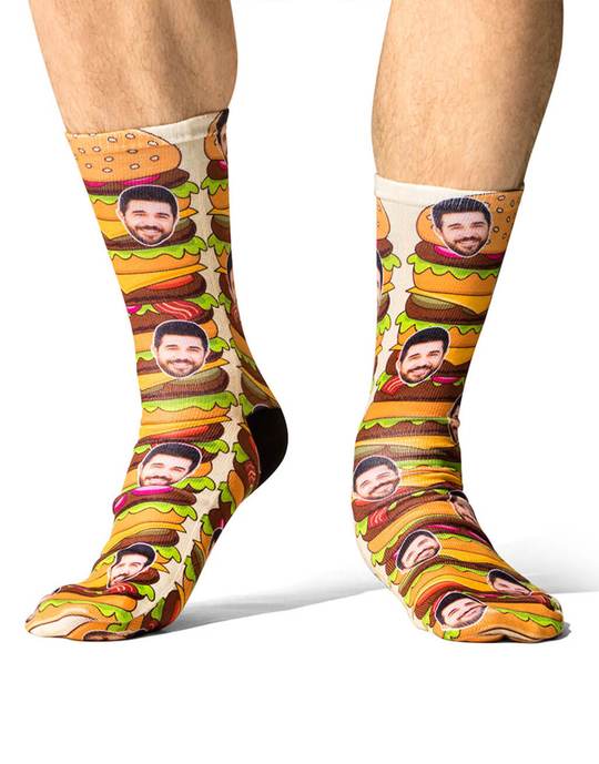 Burger Custom Socks
