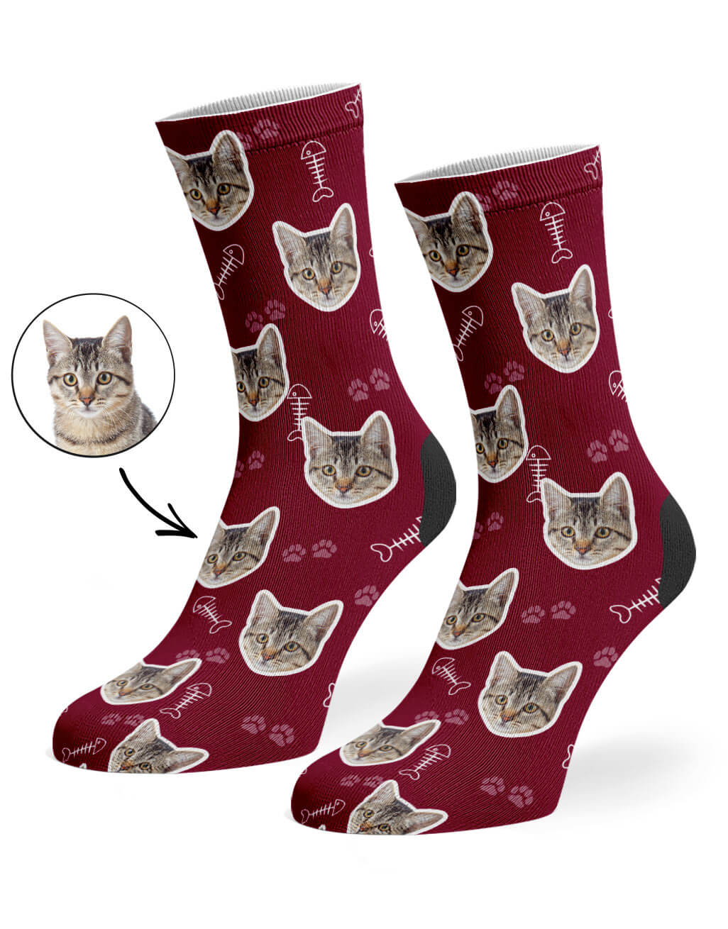 Custom Cat Socks
