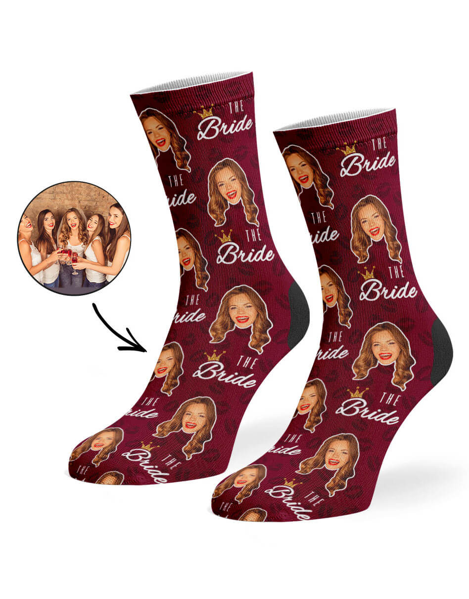 Team Bride Custom Socks