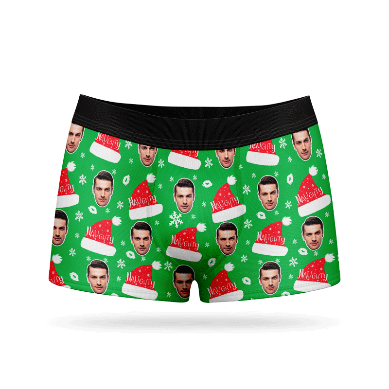 Naughty List Custom Boxers