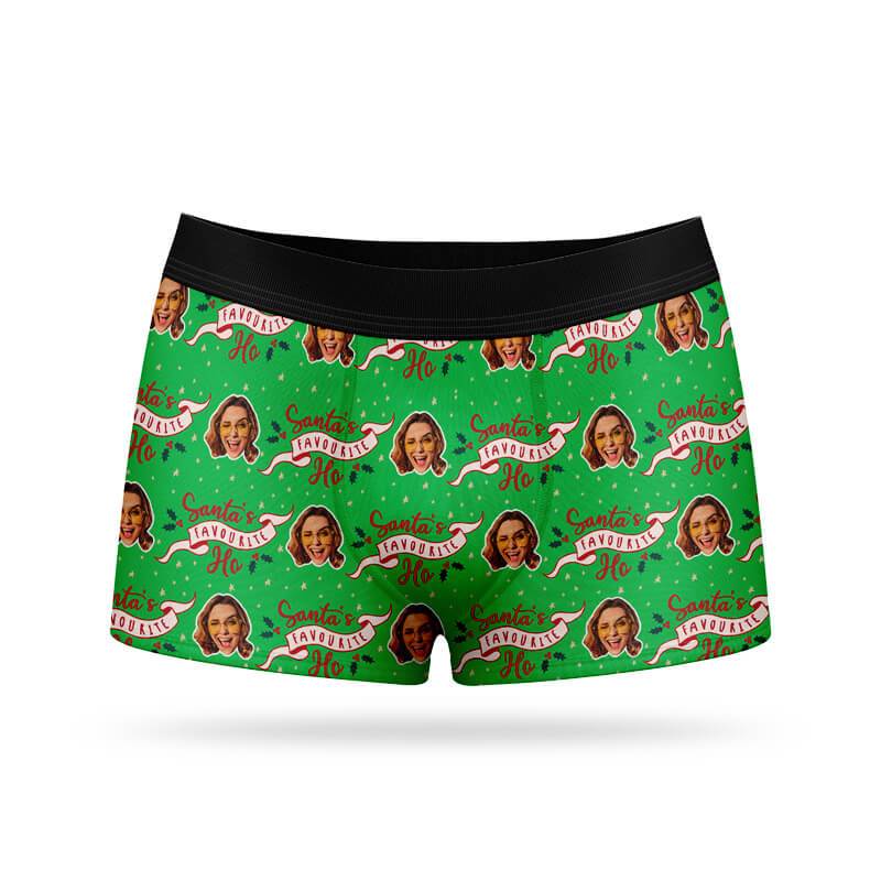 Santa's Favorite Ho Custom Boxers