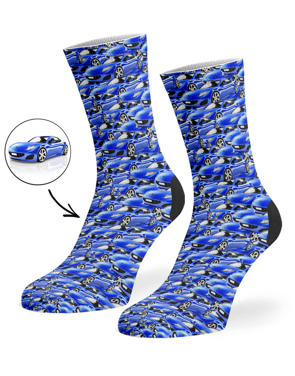 Car Mash Custom Socks