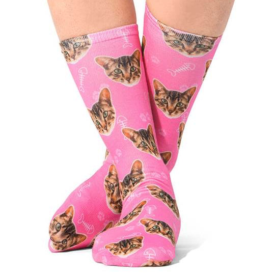 Custom cat Socks