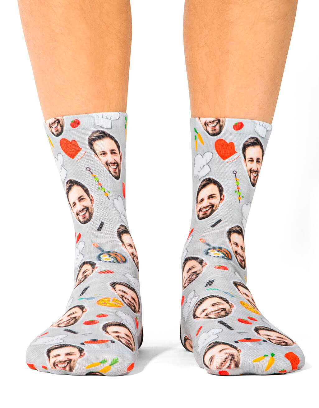 Chef Face Custom Socks