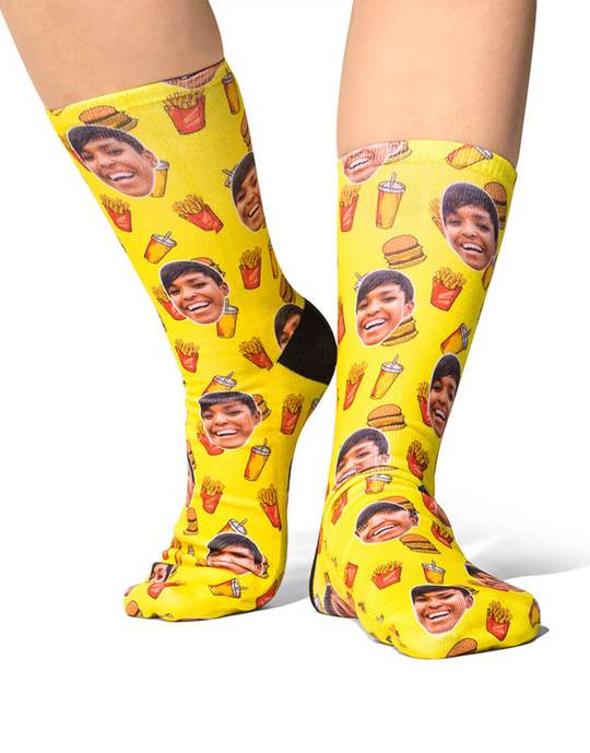 Chips & Drink Custom Socks