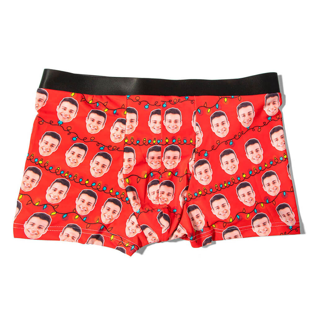 Christmas Lights Custom Boxers