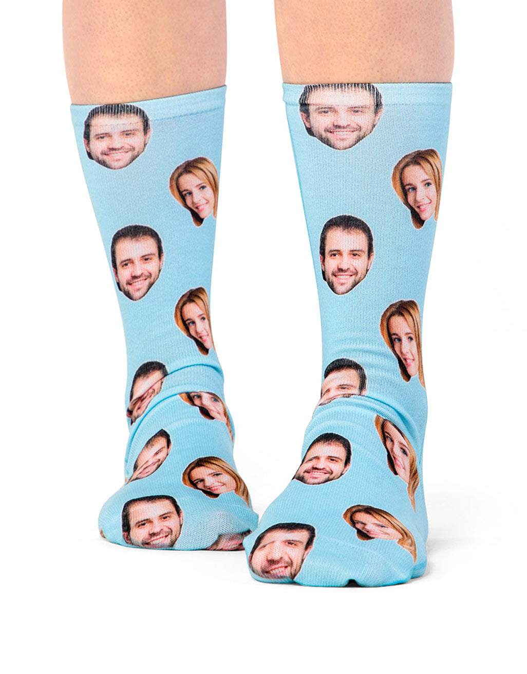 Couple Face Custom Socks