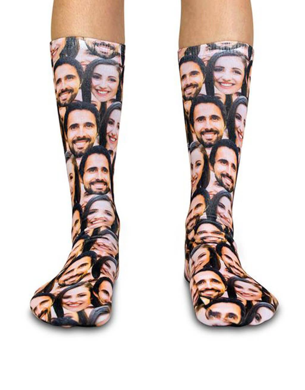 Couples Face Mash Custom Socks