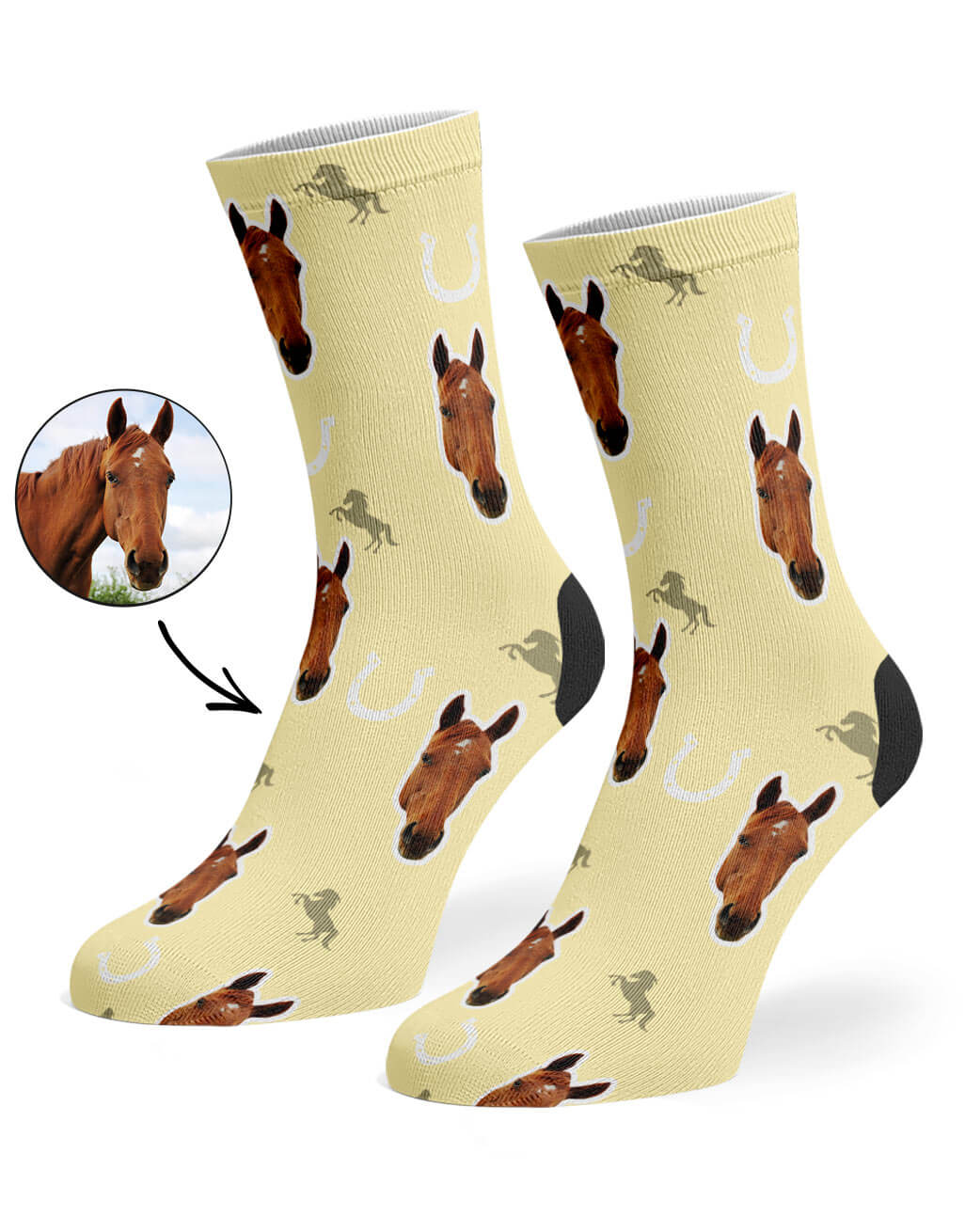 Your Horse on Custom Socks