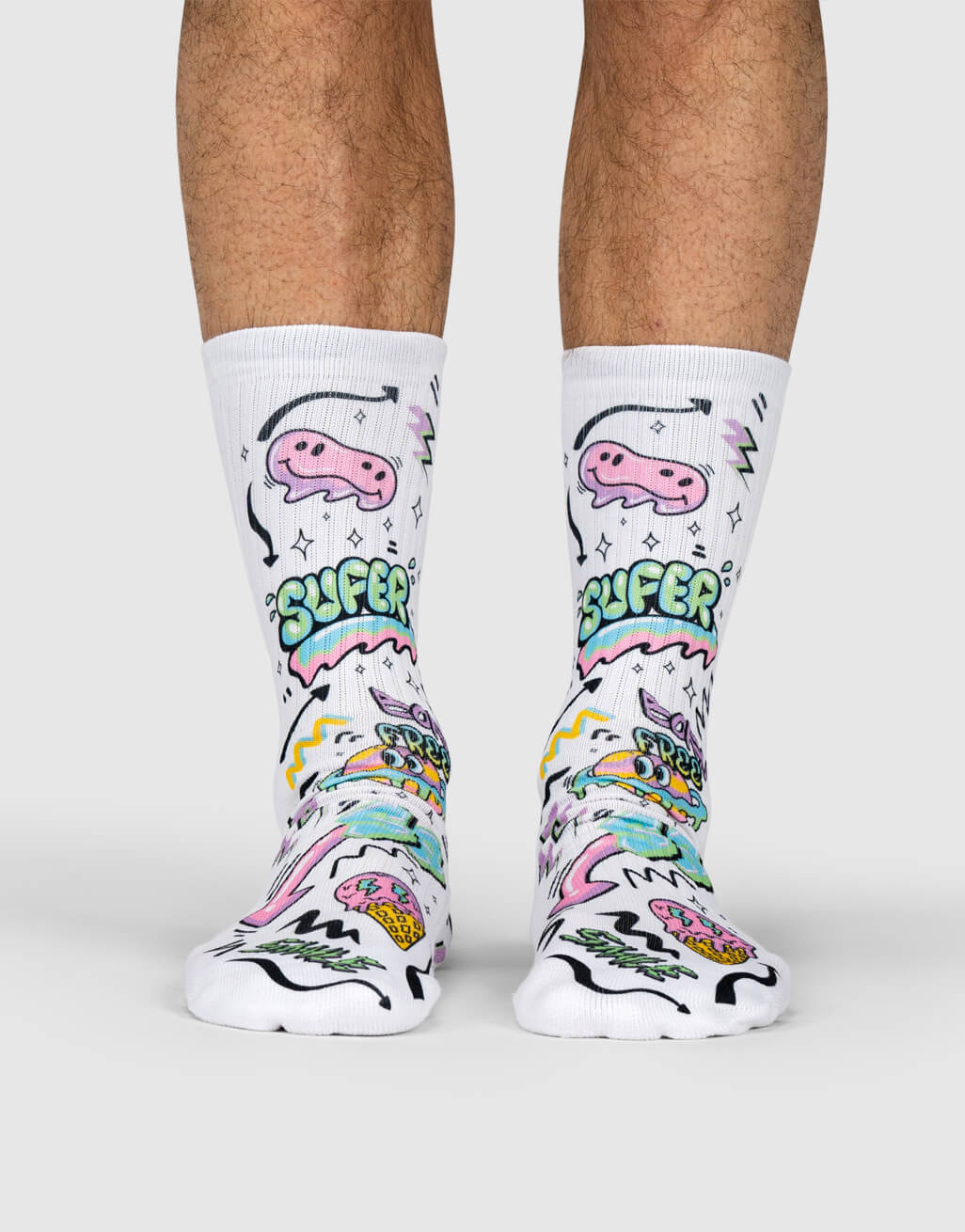 Graffiti Pop Socks