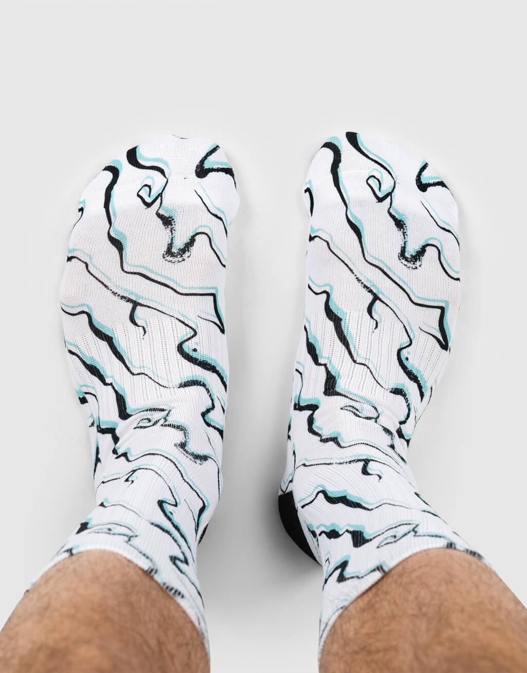 Marble Abstract Socks