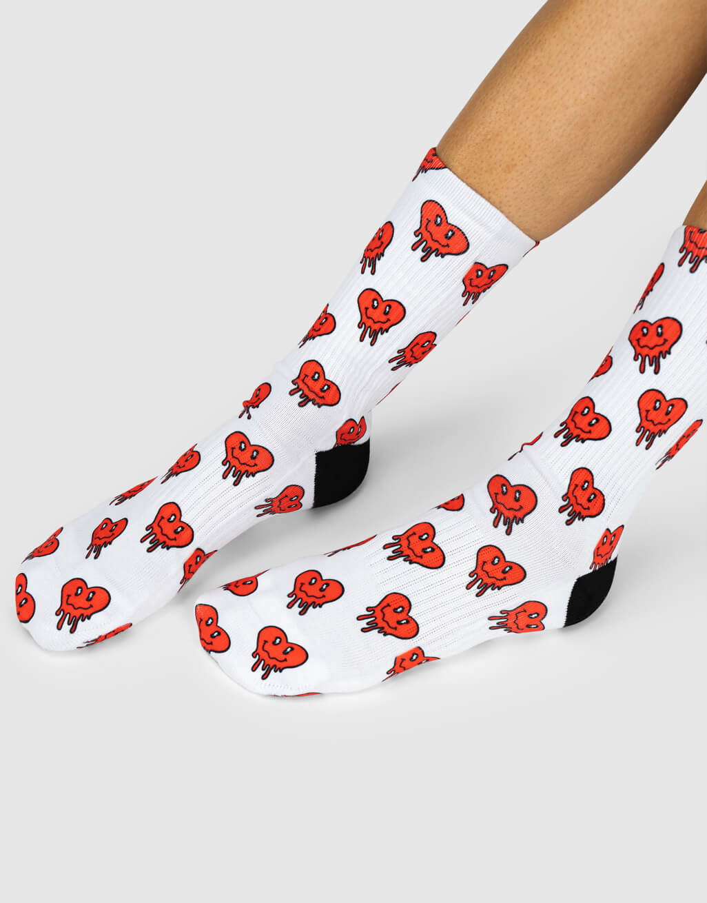 Melting Heart Socks