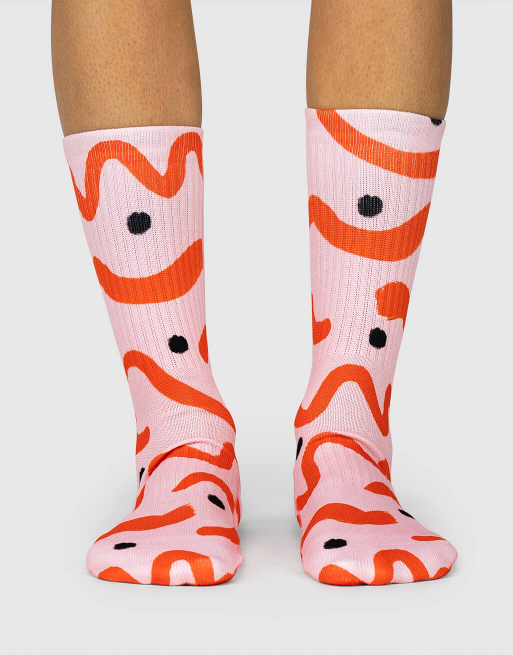 Paint Squiggle Socks