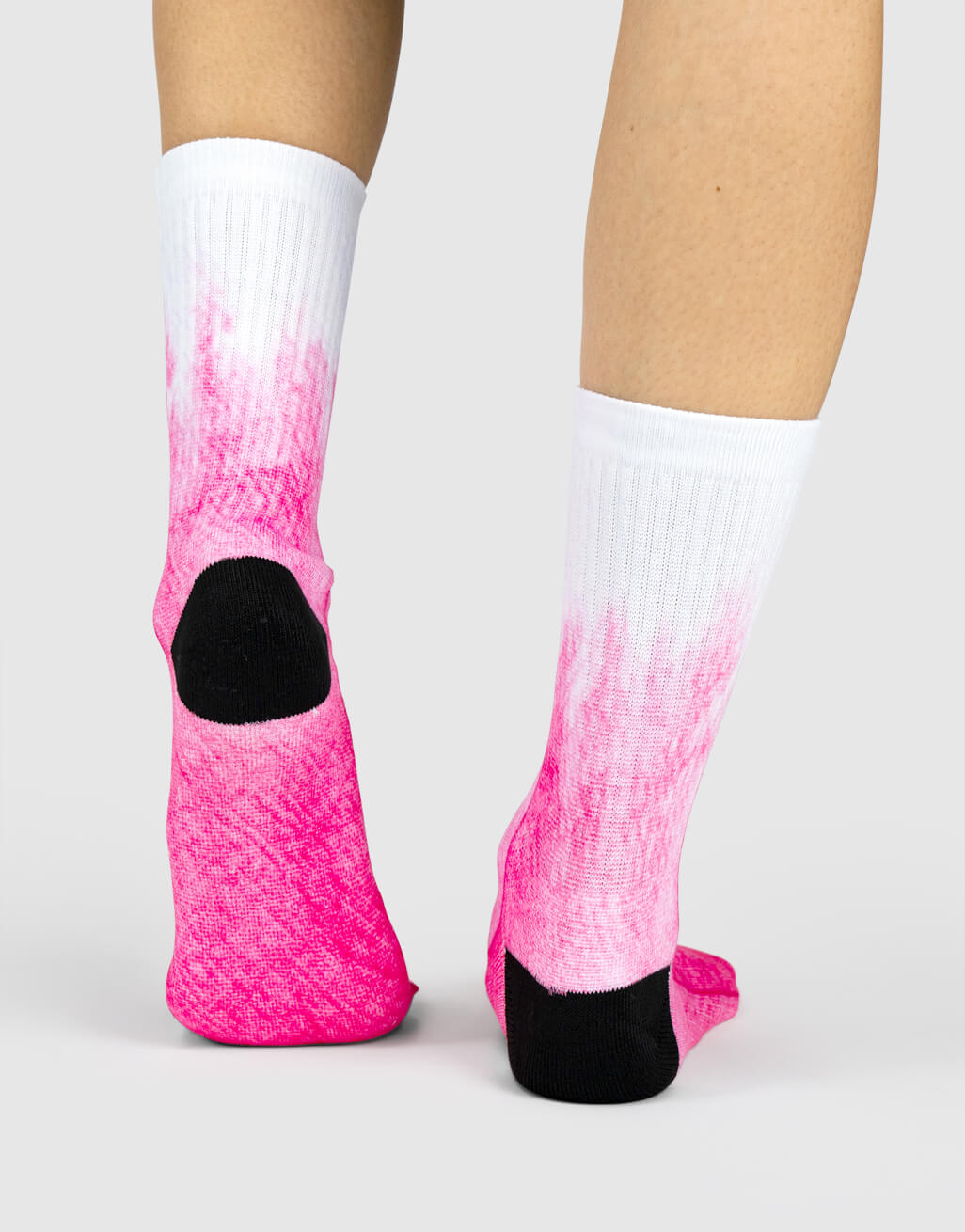 Pink Half Dye Socks