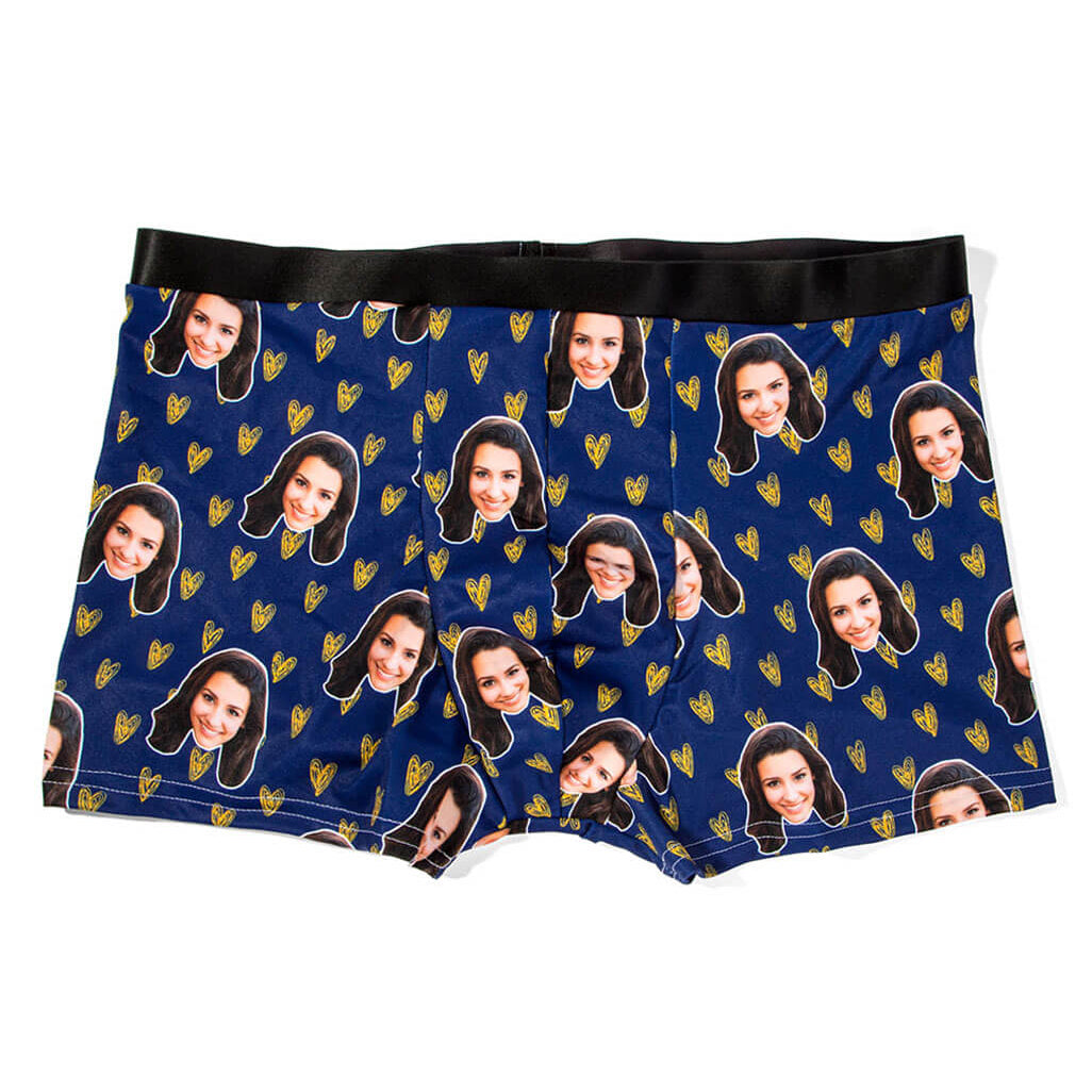 Face Hearts Custom Boxers