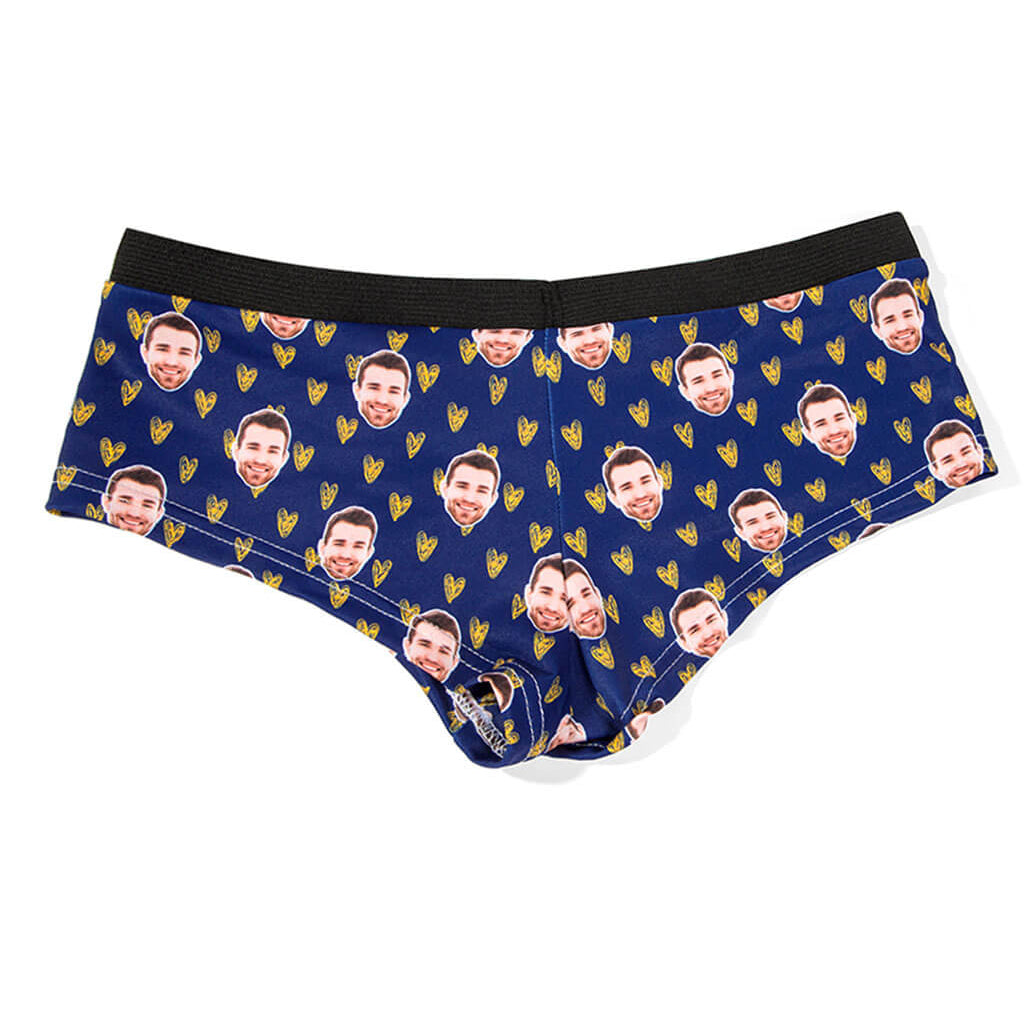 Face Hearts Custom Panties
