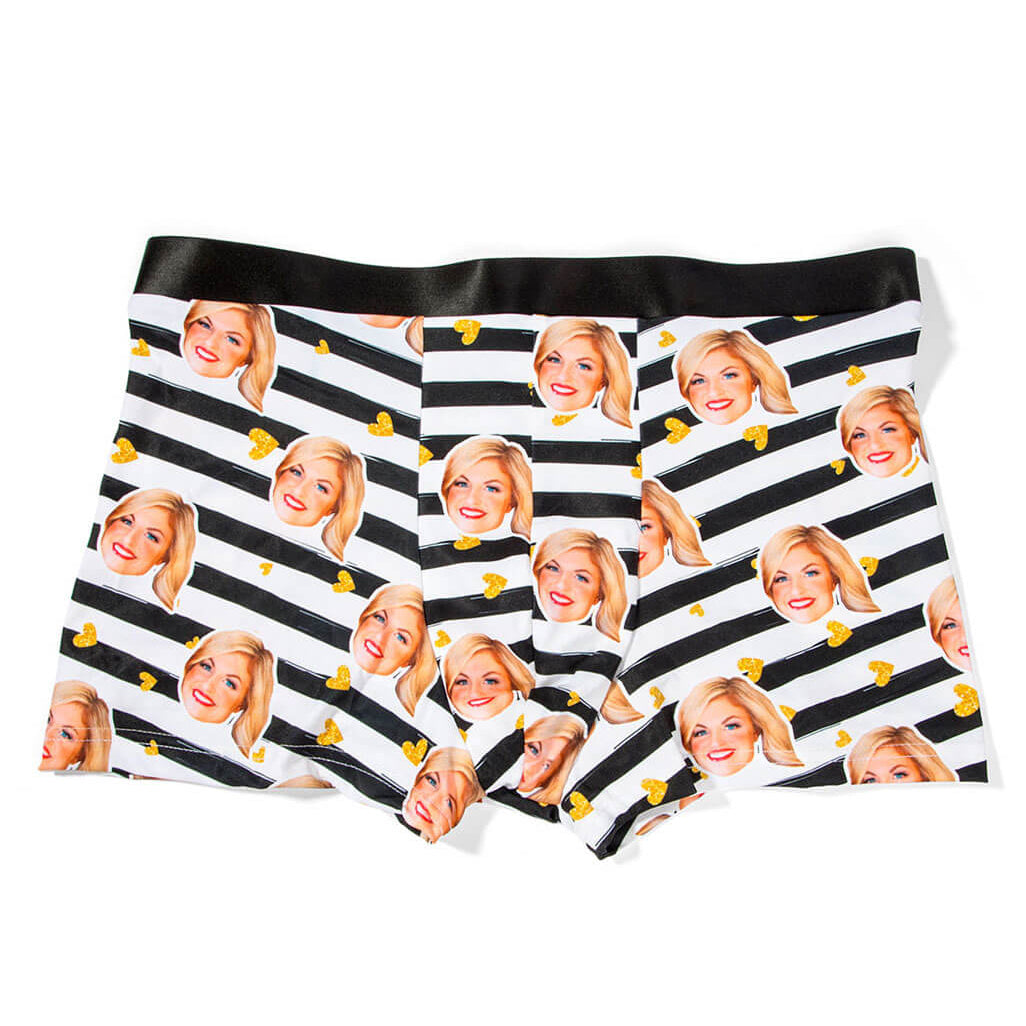 Face Stripes Custom Boxers