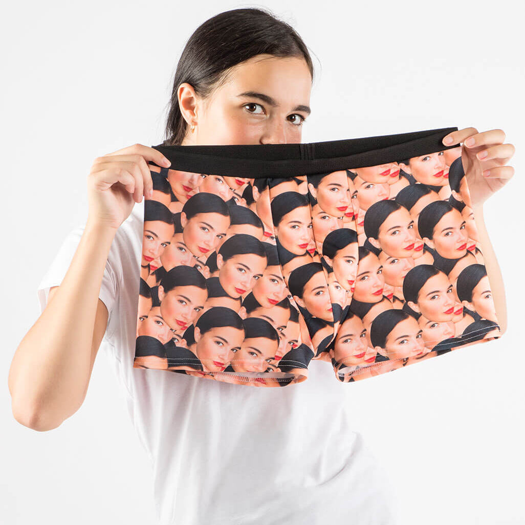 Face Mash Custom Boxers