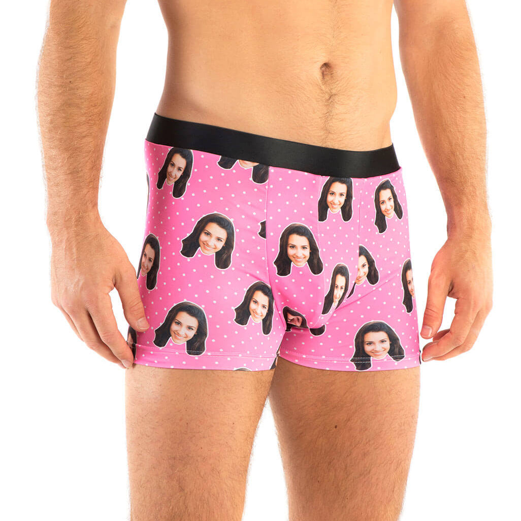 Face Polka Custom Boxers