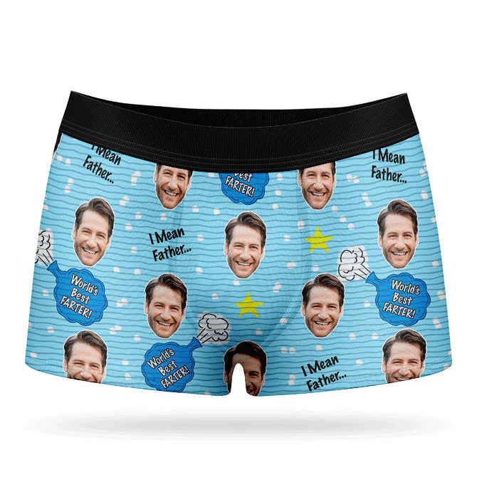 World's Best Farter Custom Boxers