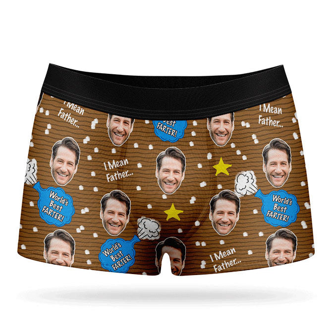 World's Best Farter Custom Boxers