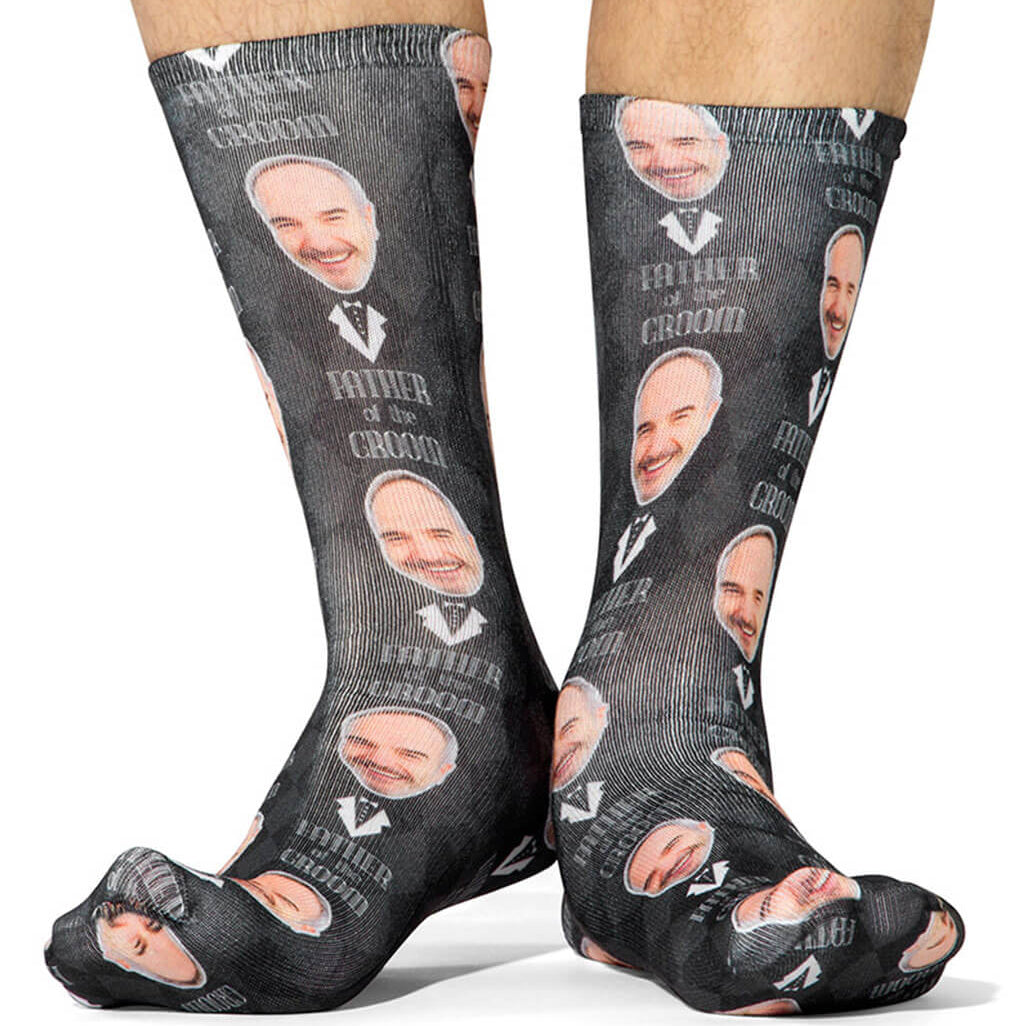 Father Of The Groom Custom Socks