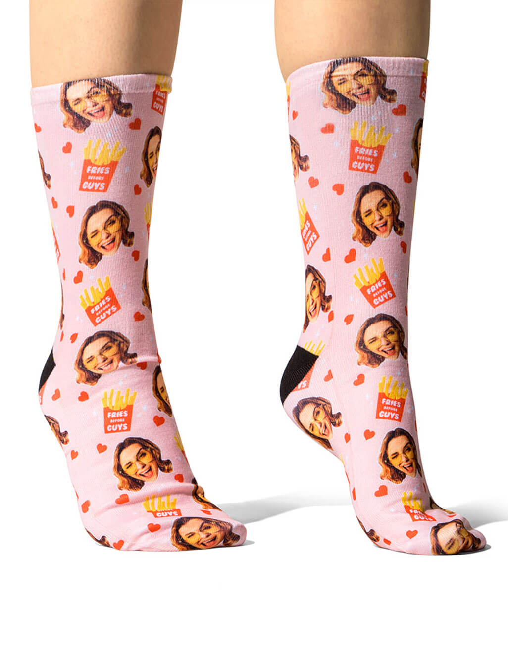 Fries Before Guys Custom Socks