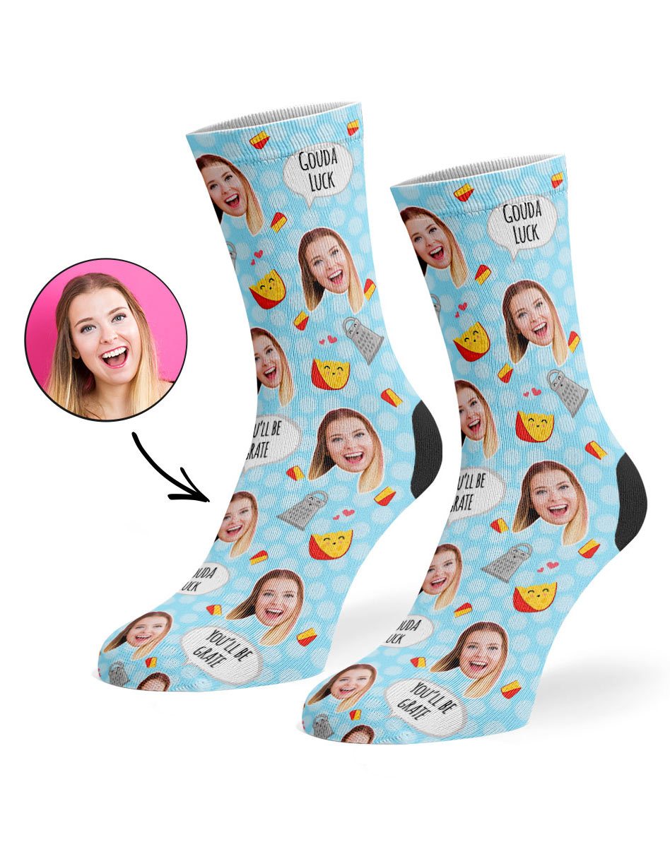 Gouda Luck Custom Socks
