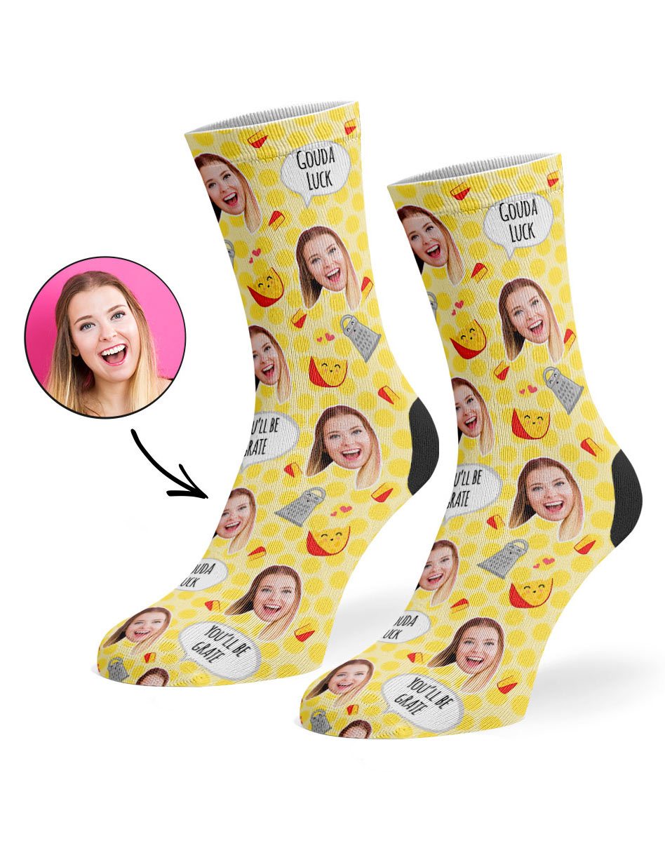 Gouda Luck Custom Socks