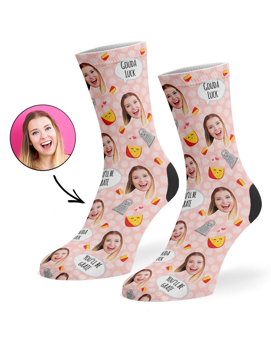 Gouda Luck Custom Socks