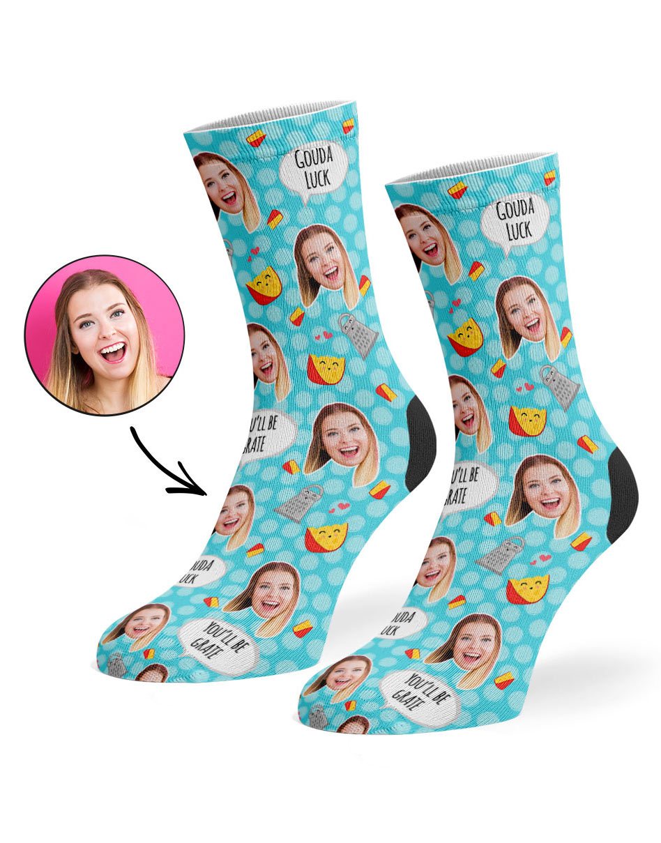 Gouda Luck Custom Socks