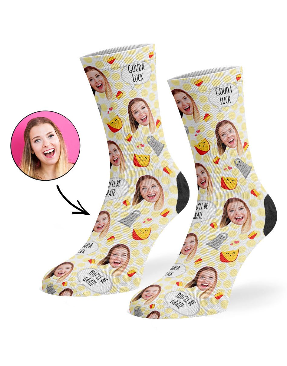 Gouda Luck Custom Socks