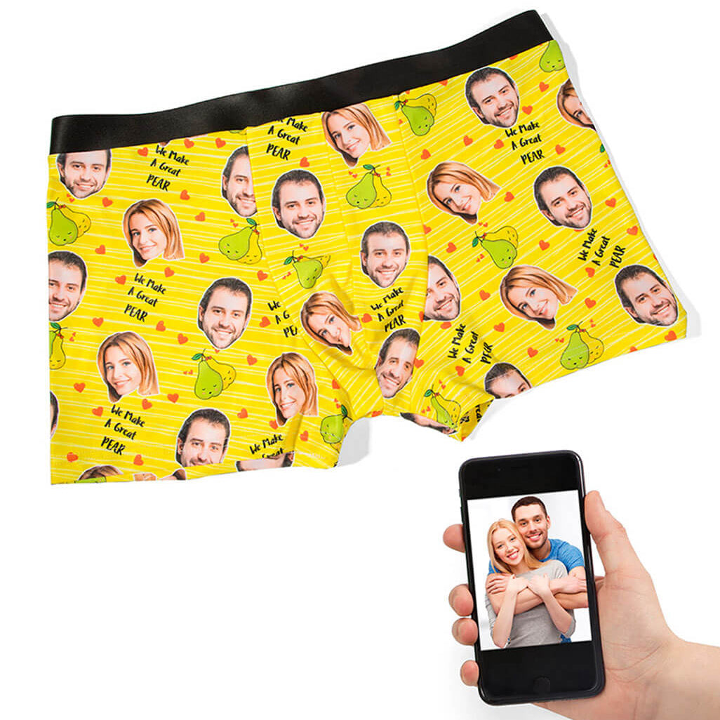 Great Pear Custom Boxers