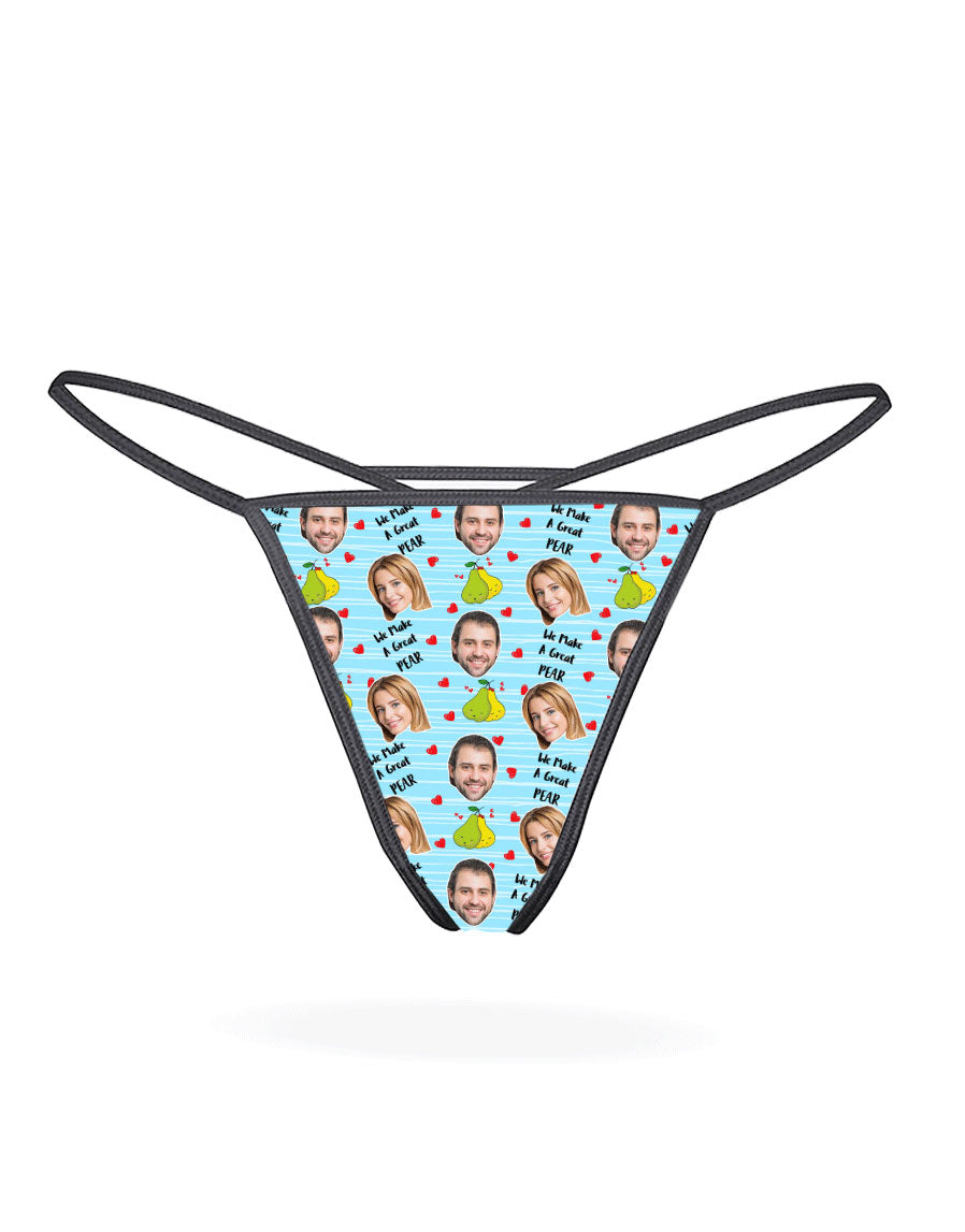 Great Pear Custom Thong